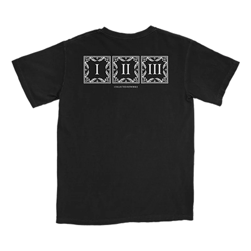 Foals Collected Reworks T-Shirt in Black Ring-Spun Cotton