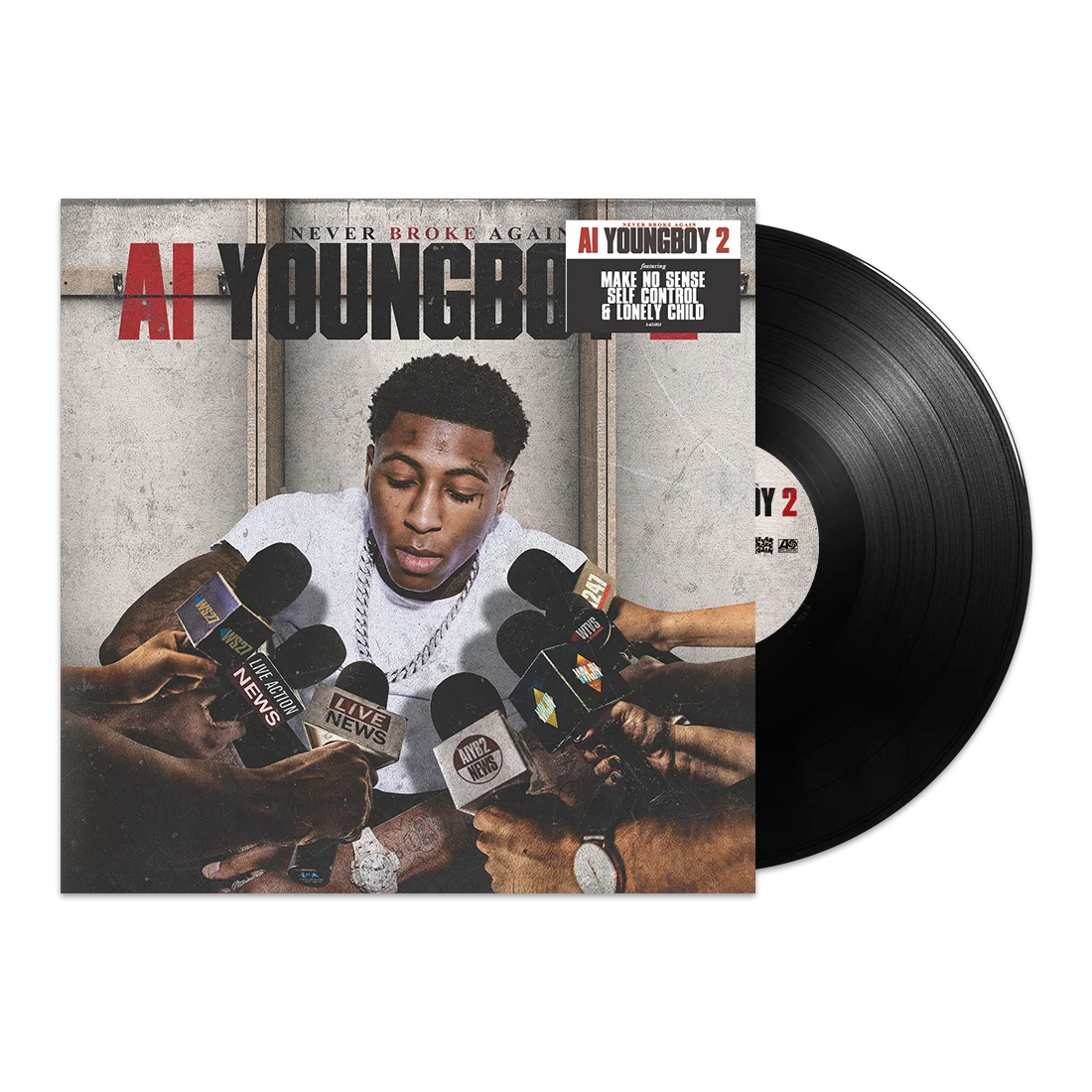 AI Youngboy 2 Vinyl Record by YoungBoy Never Broke Again