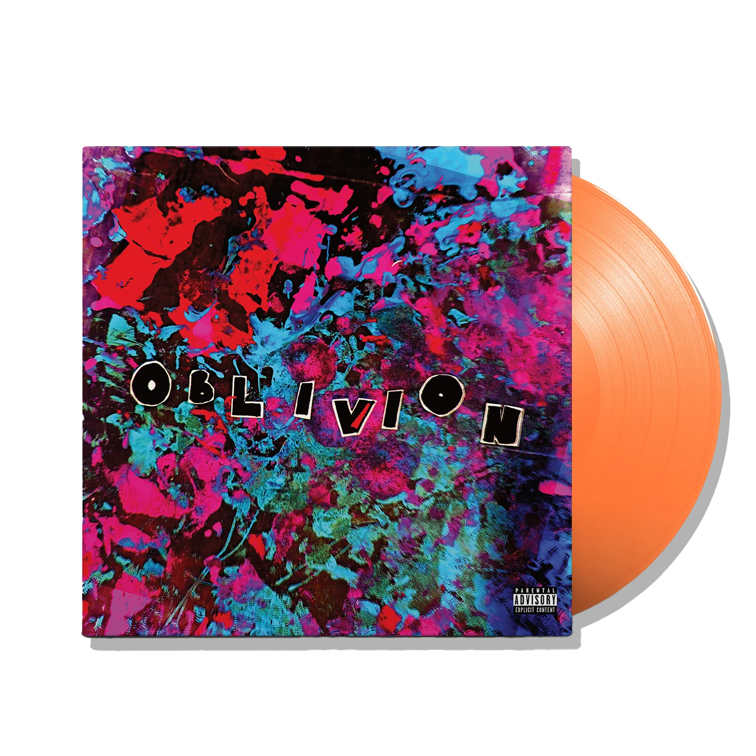 OBLIVION Limited Edition Tangerine Color Vinyl Record