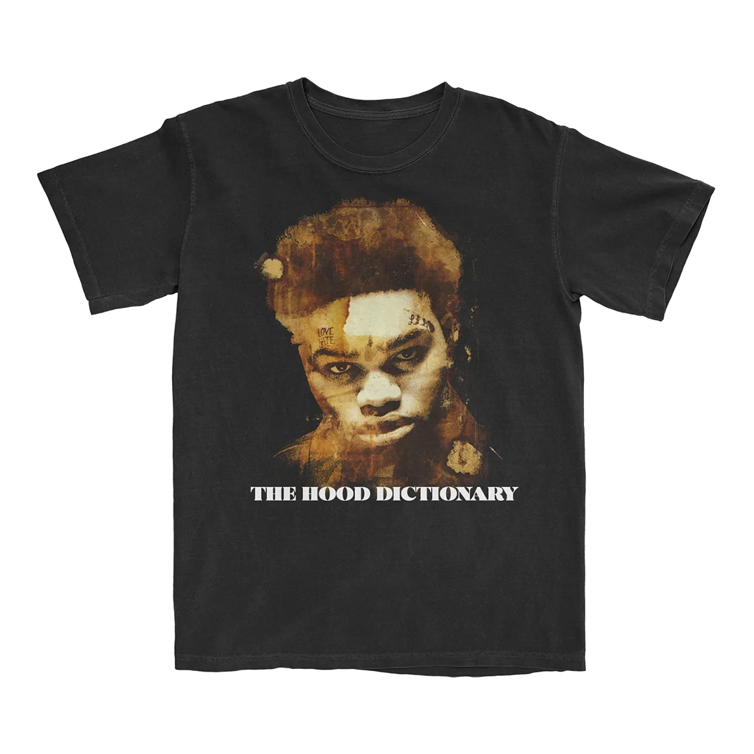 NoCap Hood Dictionary T-Shirt in Black Champion Cotton