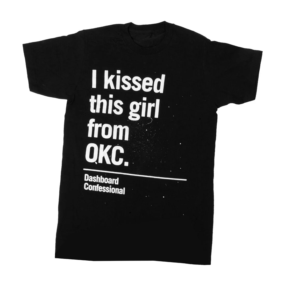 Dashboard Confessional Kissed A Girl OKC T恤