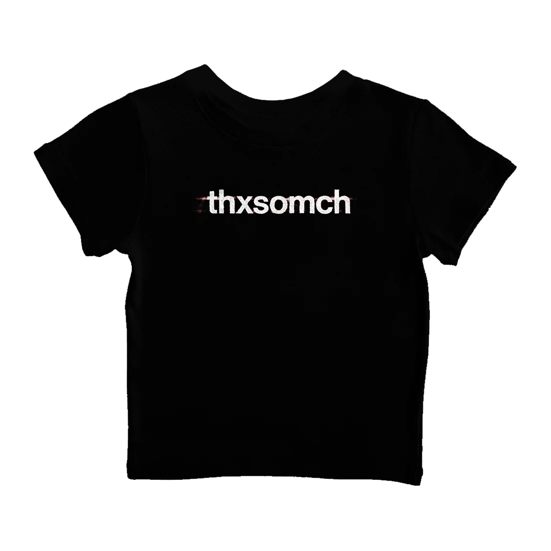 ThxSoMch Logo 环锭纺棉婴儿T恤