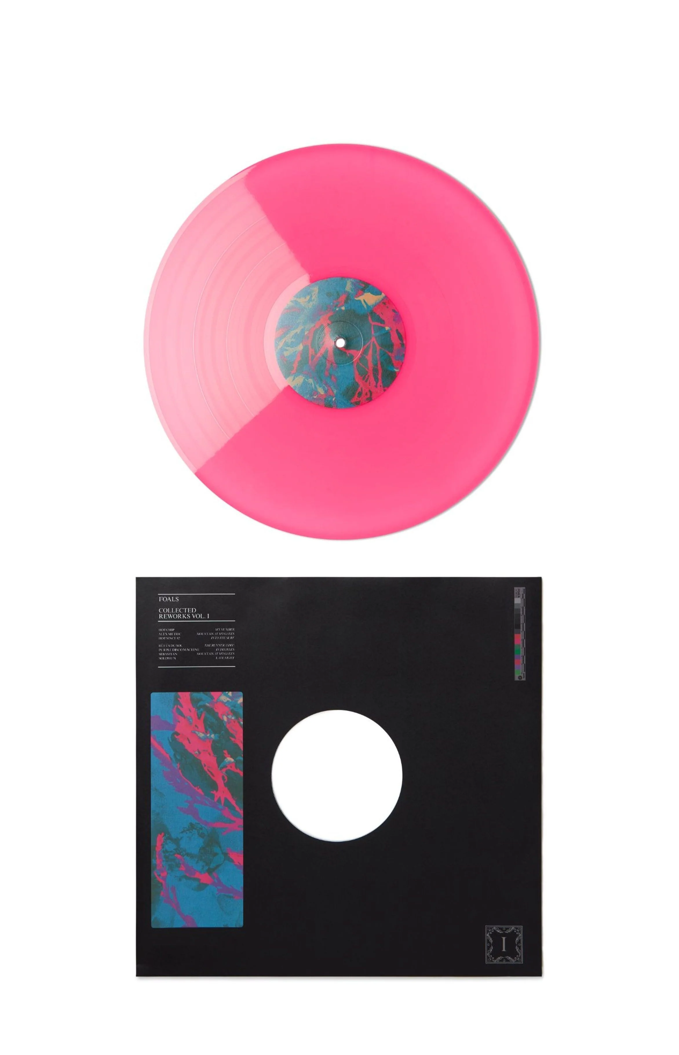 Foals Collected Reworks 3LP Colored Vinyl in Slipcase