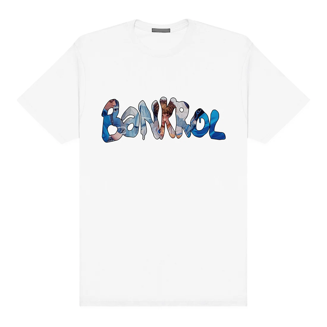 Bankrol Hayden Pain is Temporary 白色 T 恤，中性版型