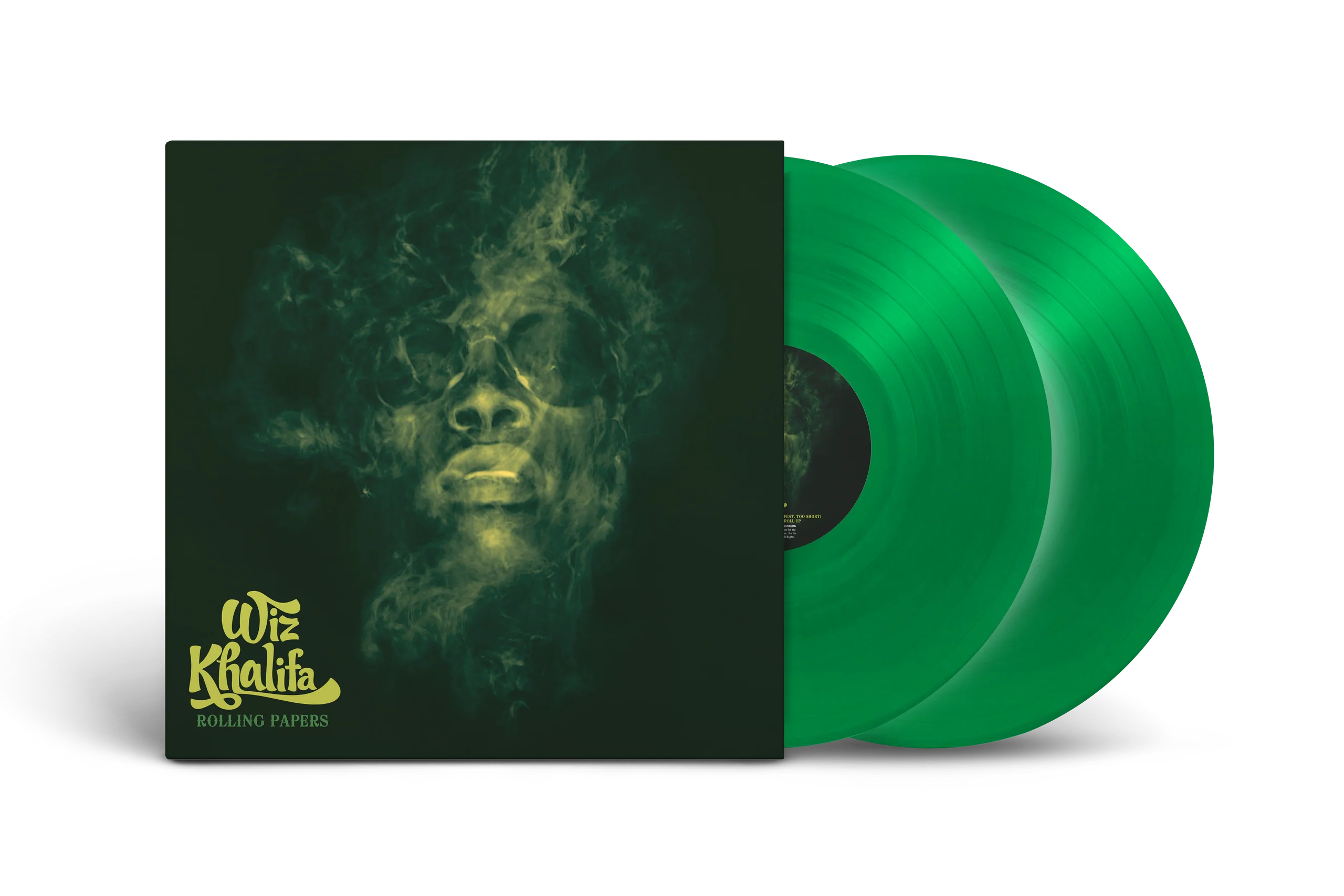 Wiz Khalifa Rolling Papers 双LP 绿色黑胶