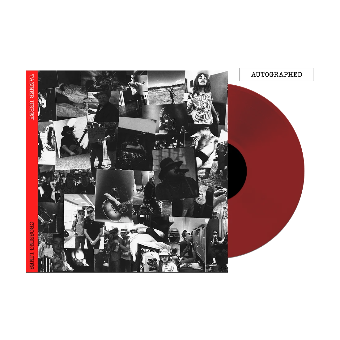Tanner Usrey Crossing Lines Signed Double LP Vinyl
