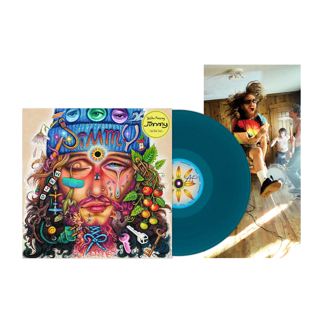 Briston Maroney JIMMY Third Album on Sea Blue Vinyl with Poster