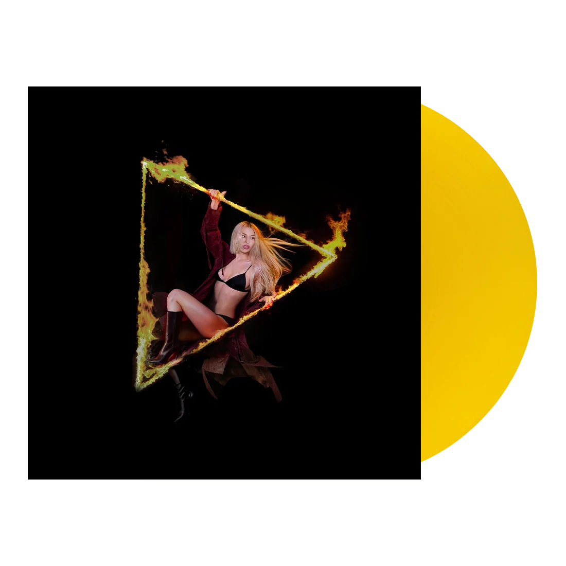 Ava Max Don't Click Play Translucent Yellow Vinyl