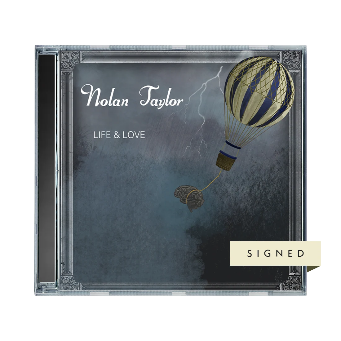 Nolan Taylor Life & Love Signed CD with Art Card