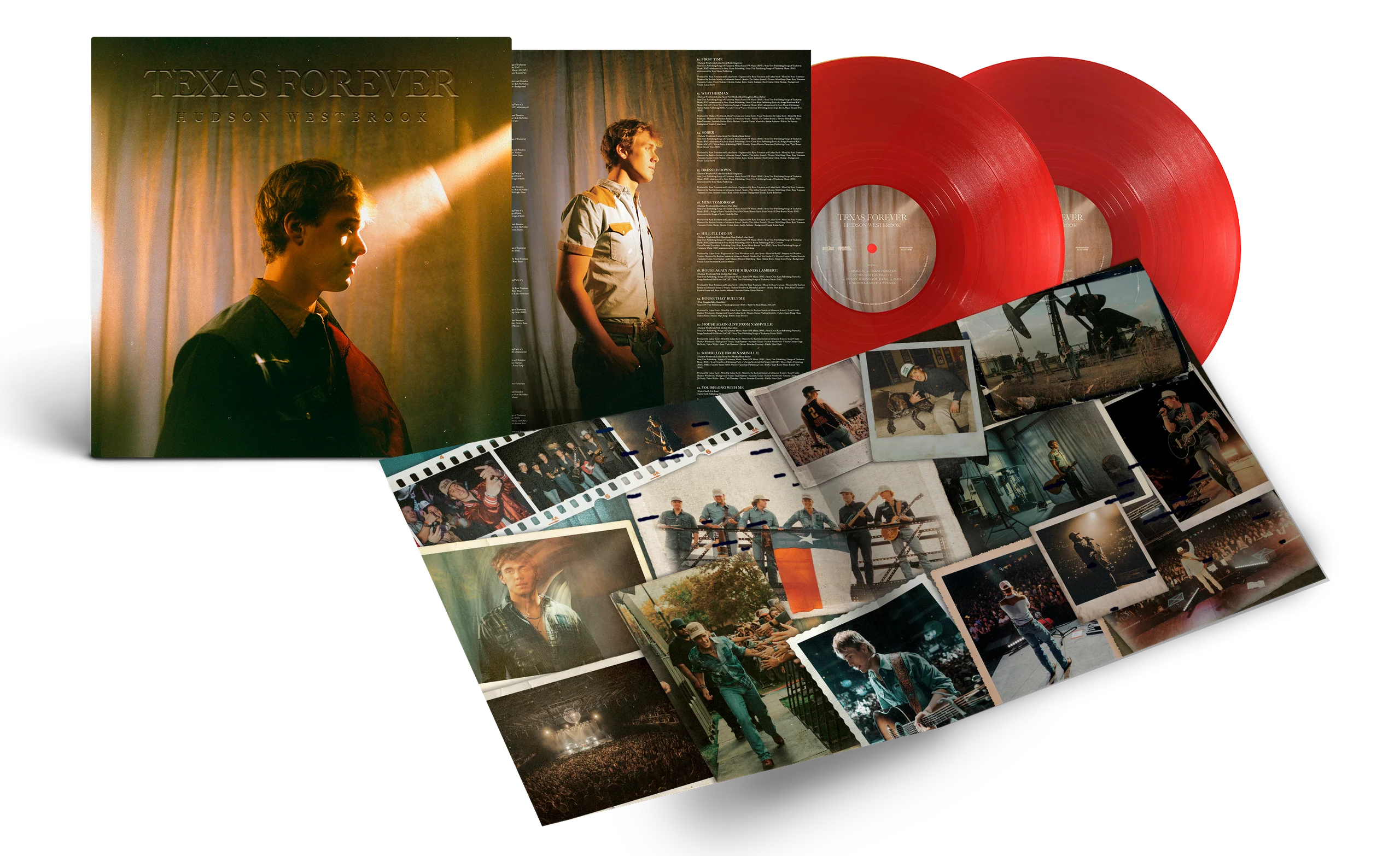Hudson Westbrook Texas Forever Debut Album on Vinyl