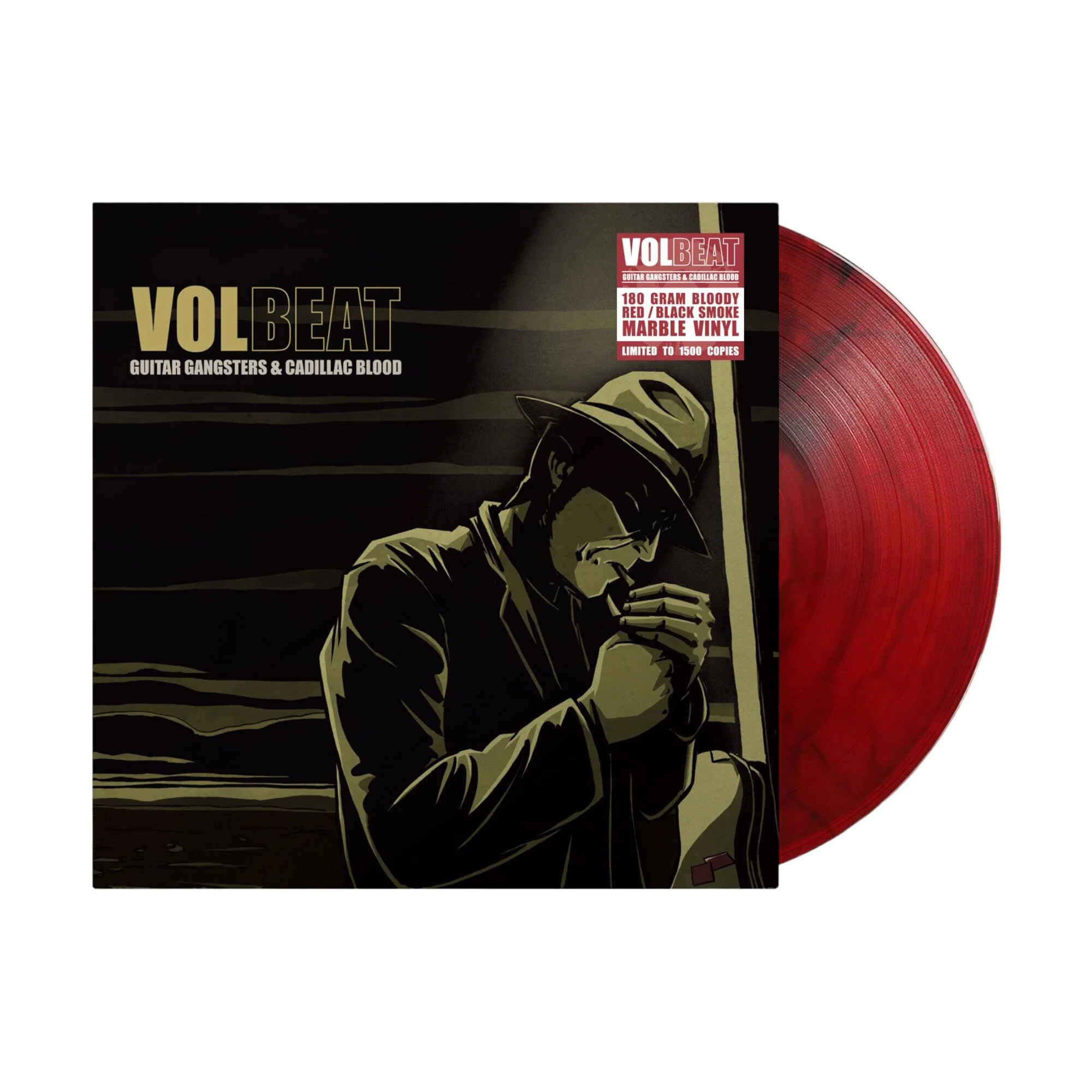 Guitar Gangsters & Cadillac Blood LP Red/Black Marble Vinyl Reissue