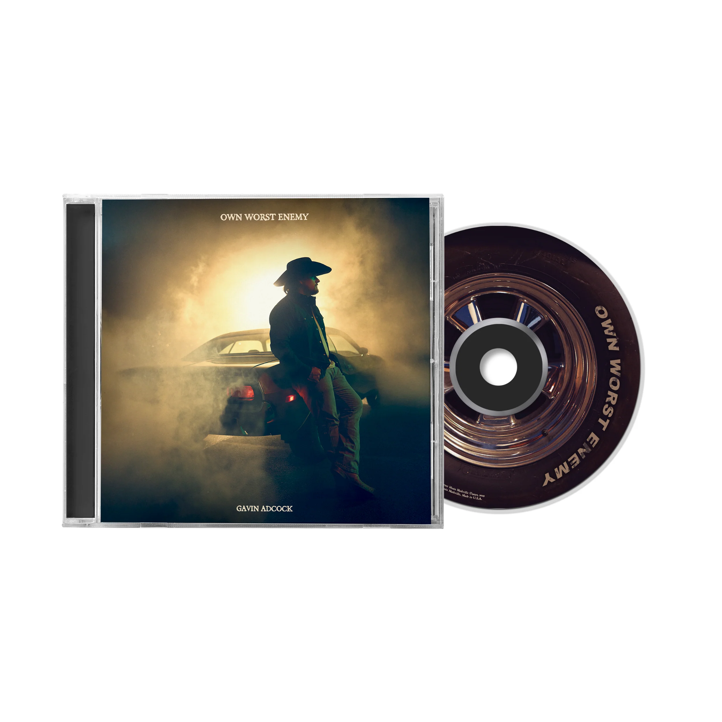 Gavin Adcock Own Worst Enemy Standard CD Album Release