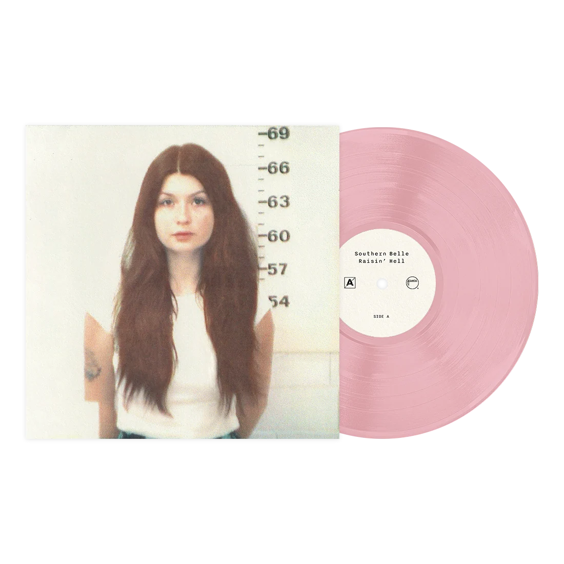 Willow Avalon Southern Belle Raisin' Hell Opaque Baby Pink Vinyl