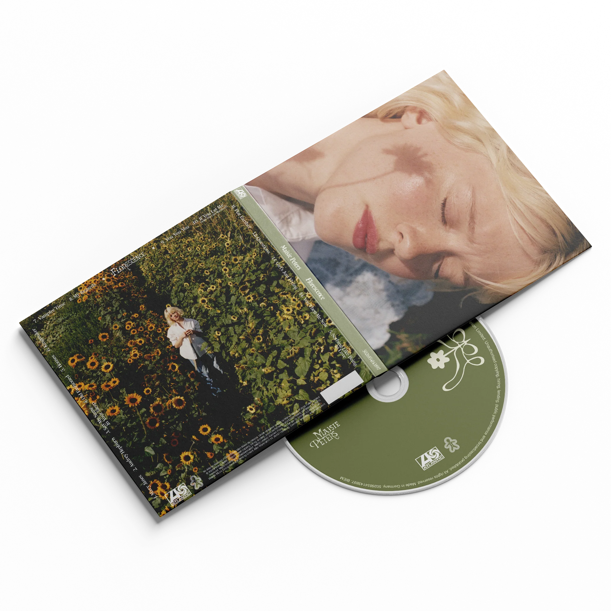 Maisie Peters Florescence Daisy Edition CD，附折叠海报