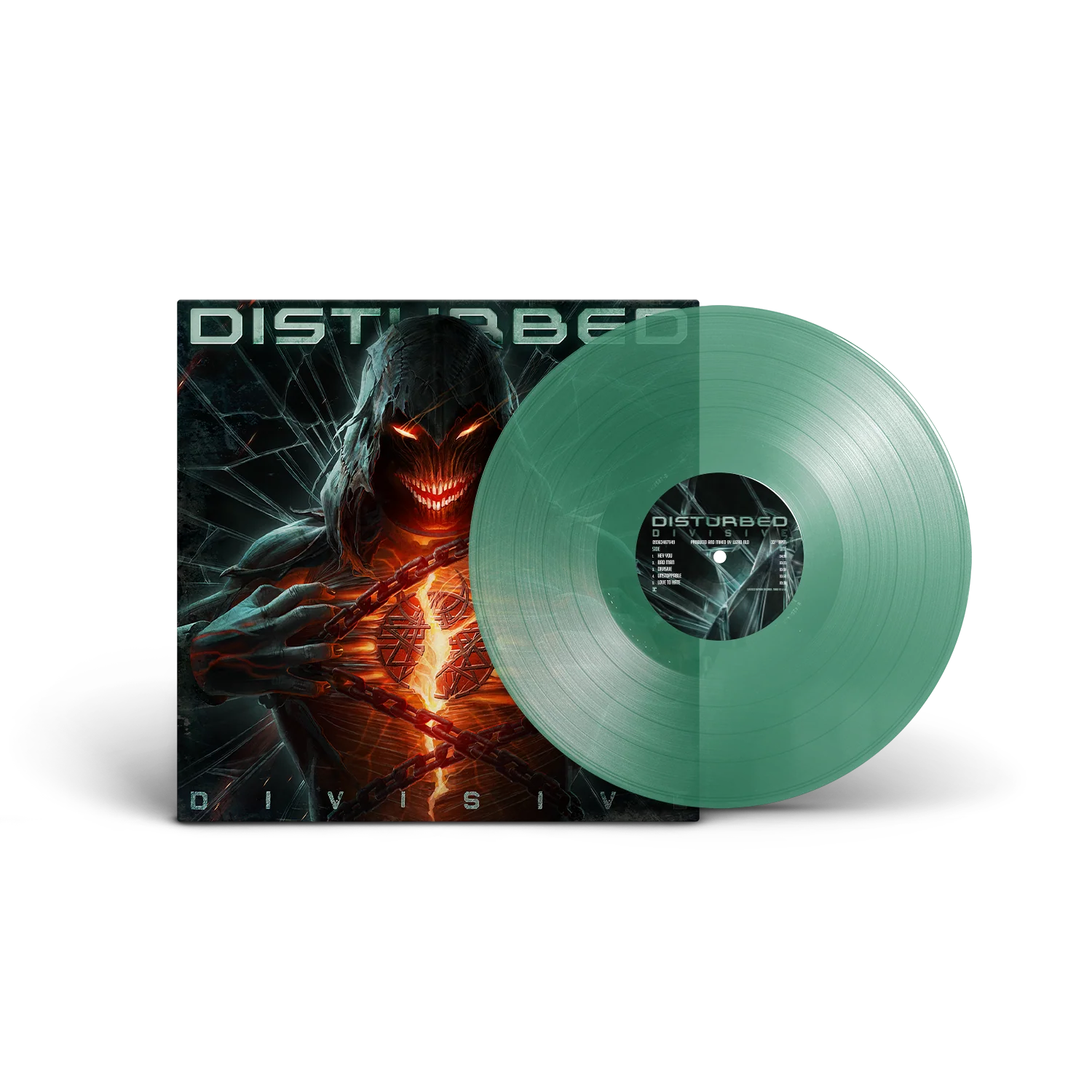 Disturbed Divisive Translucent Green Vinyl LP