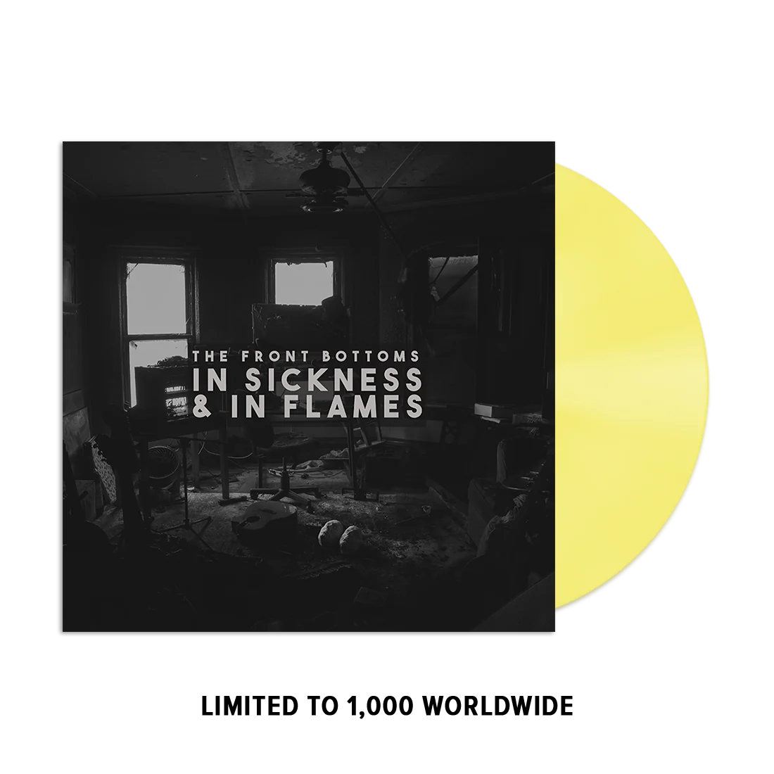 In Sickness & In Flames Lemon Vinyl Limited Edition