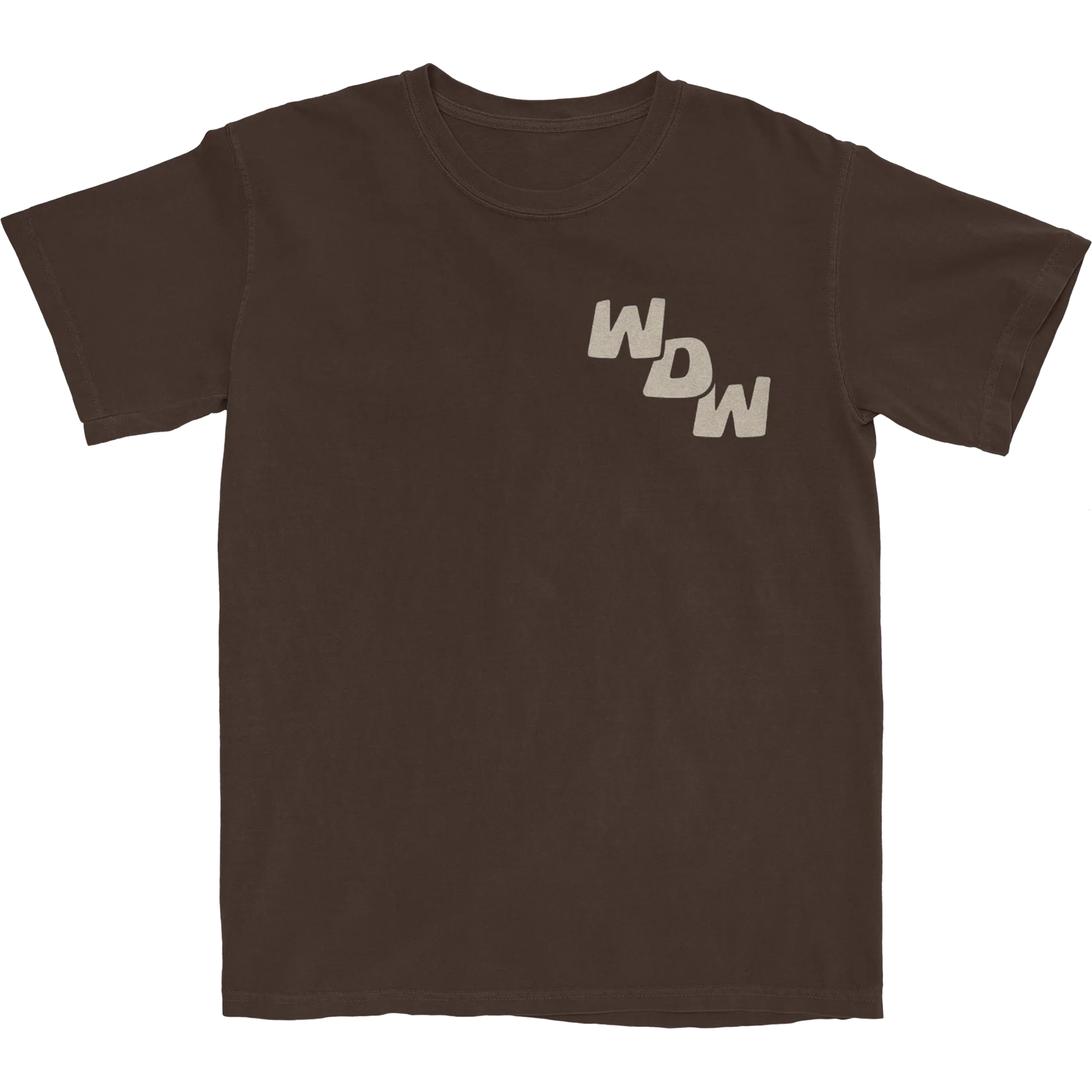 Why Don't We WDW Overlap 棕色中性 T 恤 限量发售