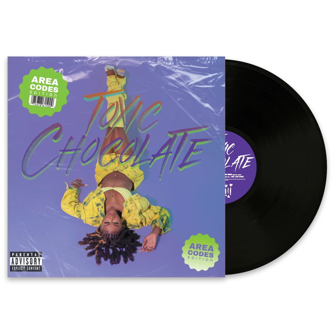 Kaliii Toxic Chocolate Area Codes Edition 12 Inch Black Vinyl
