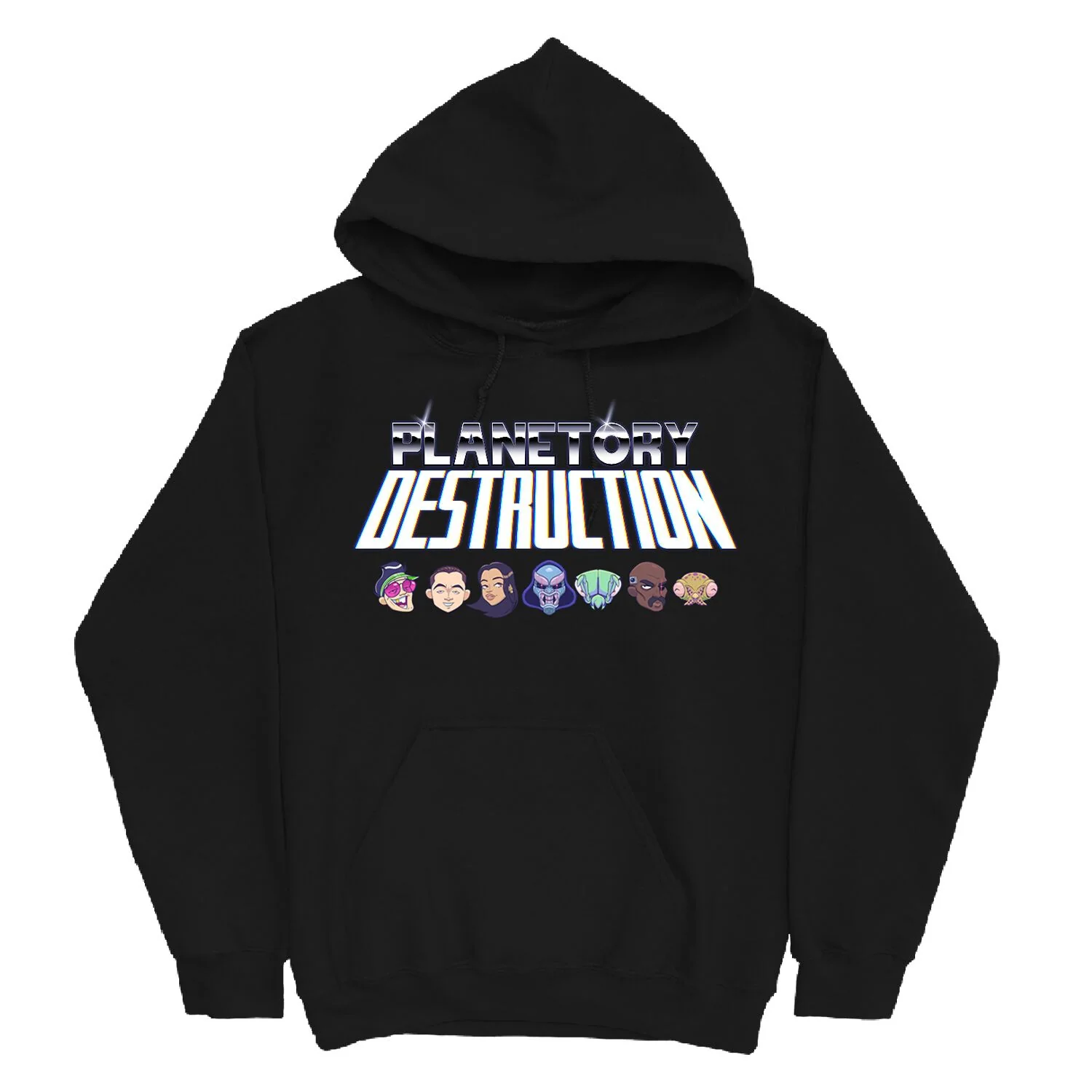 Doctor Destruction 专辑标志 Planetory Destruction 连帽卫衣
