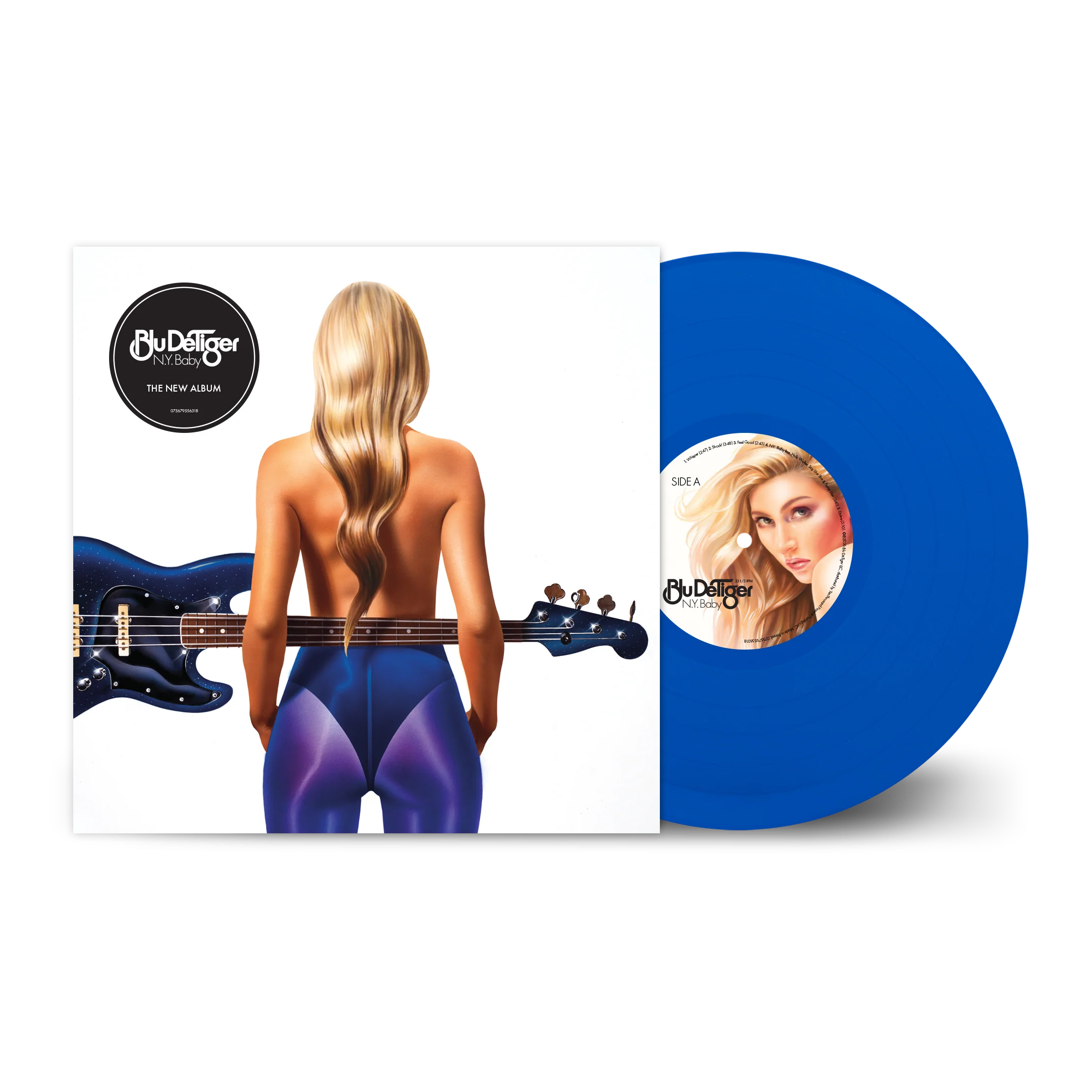 N.Y. Baby by Blu DeTiger on Blue Vinyl