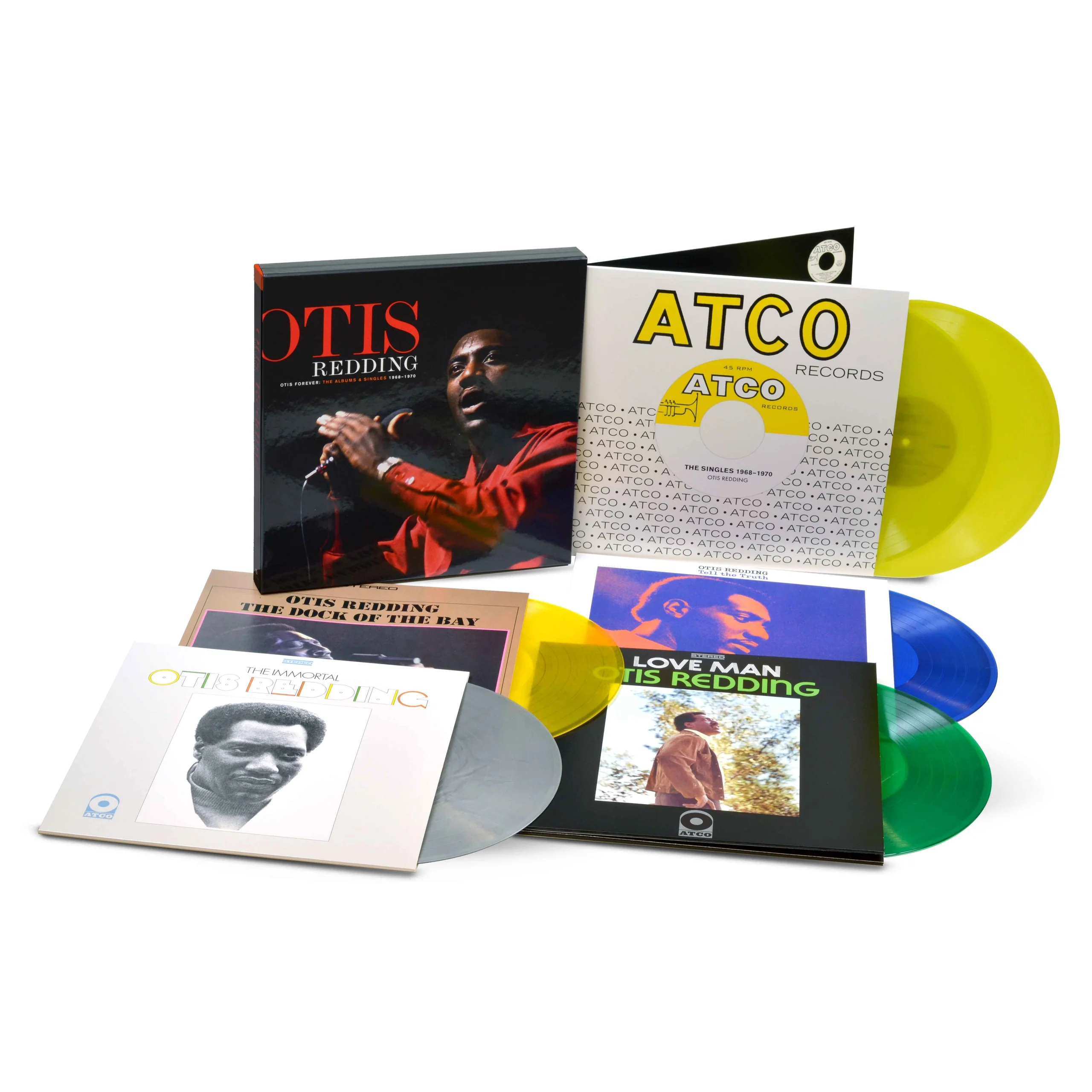 Otis Forever: The Albums & Singles (1968-1970) Multi-Colored 6LP Box Set