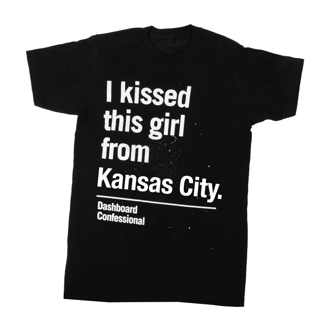 Dashboard Confessional Kissed A Girl Kansas City T-Shirt Large