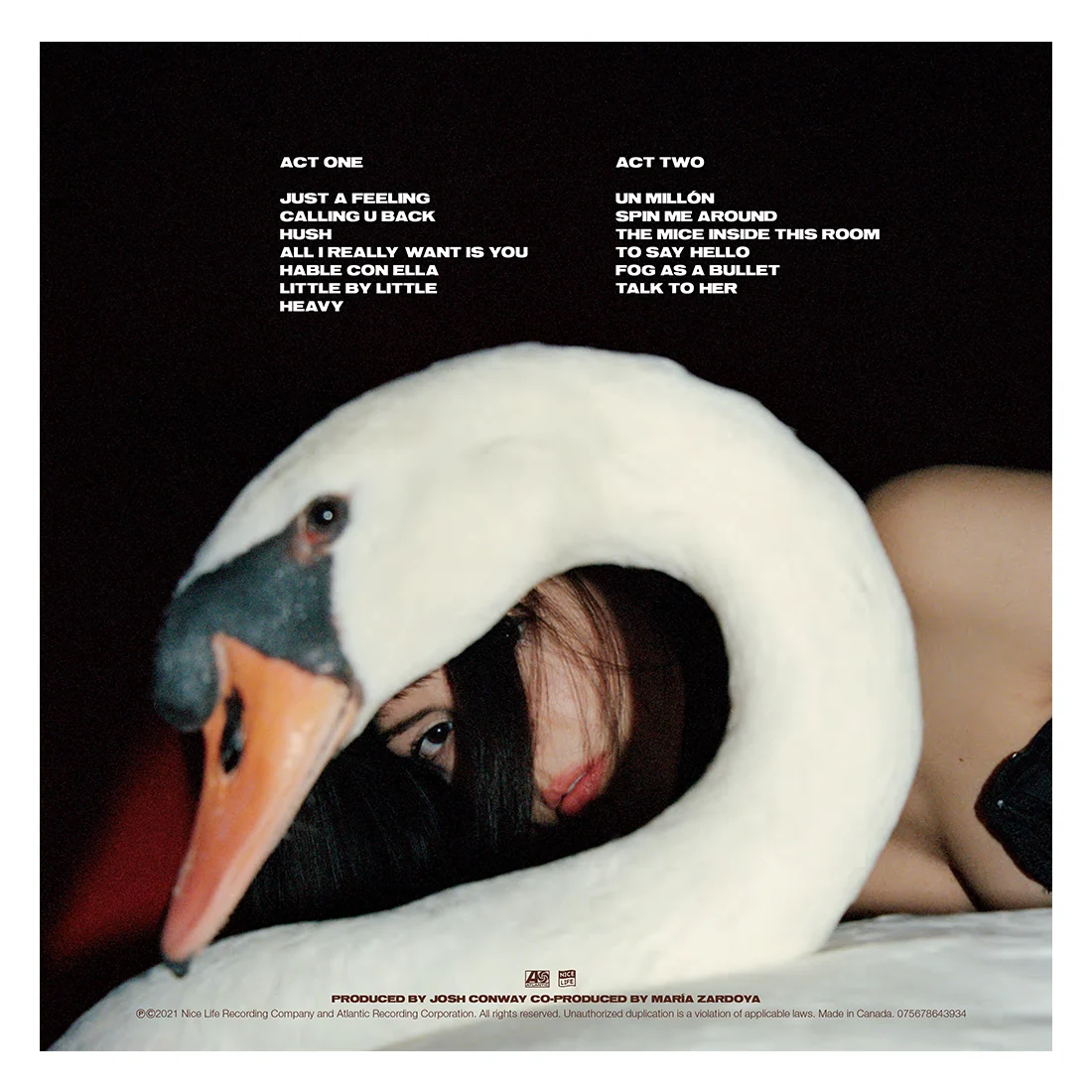 The Marías cinema 清透白黑胶唱片，线上独家，含对开式封套