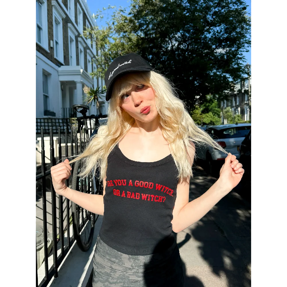 Maisie Peters Good Witch Bad Witch Micro Rib Tank Top