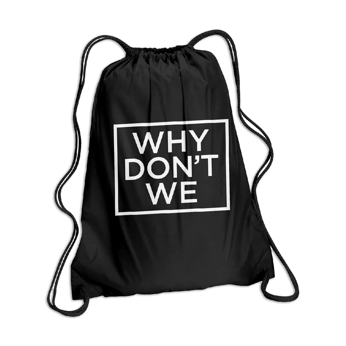 Why Don't We 标志抽绳包 日常便携