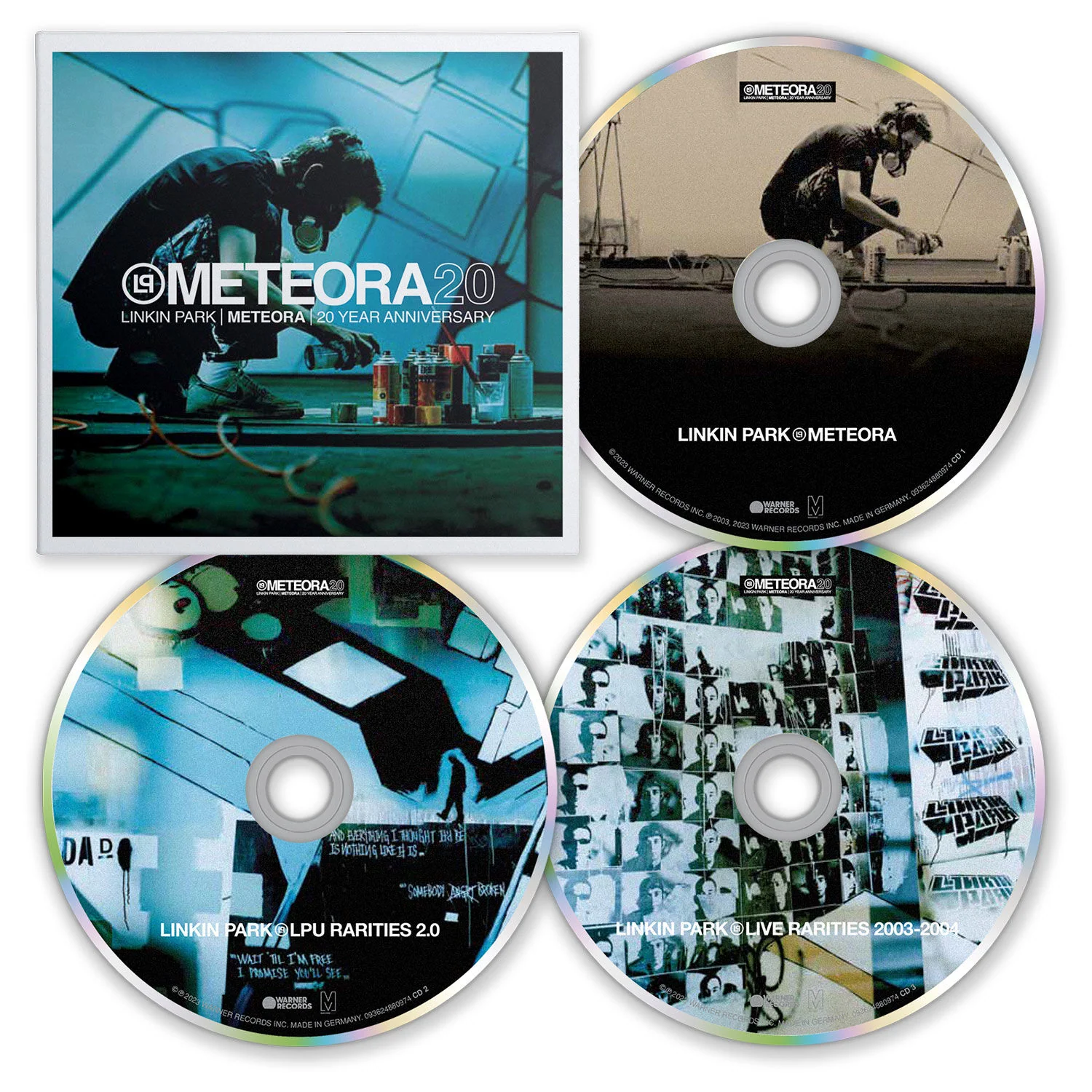Linkin Park Meteora 20th Anniversary Deluxe 3-CD Edition