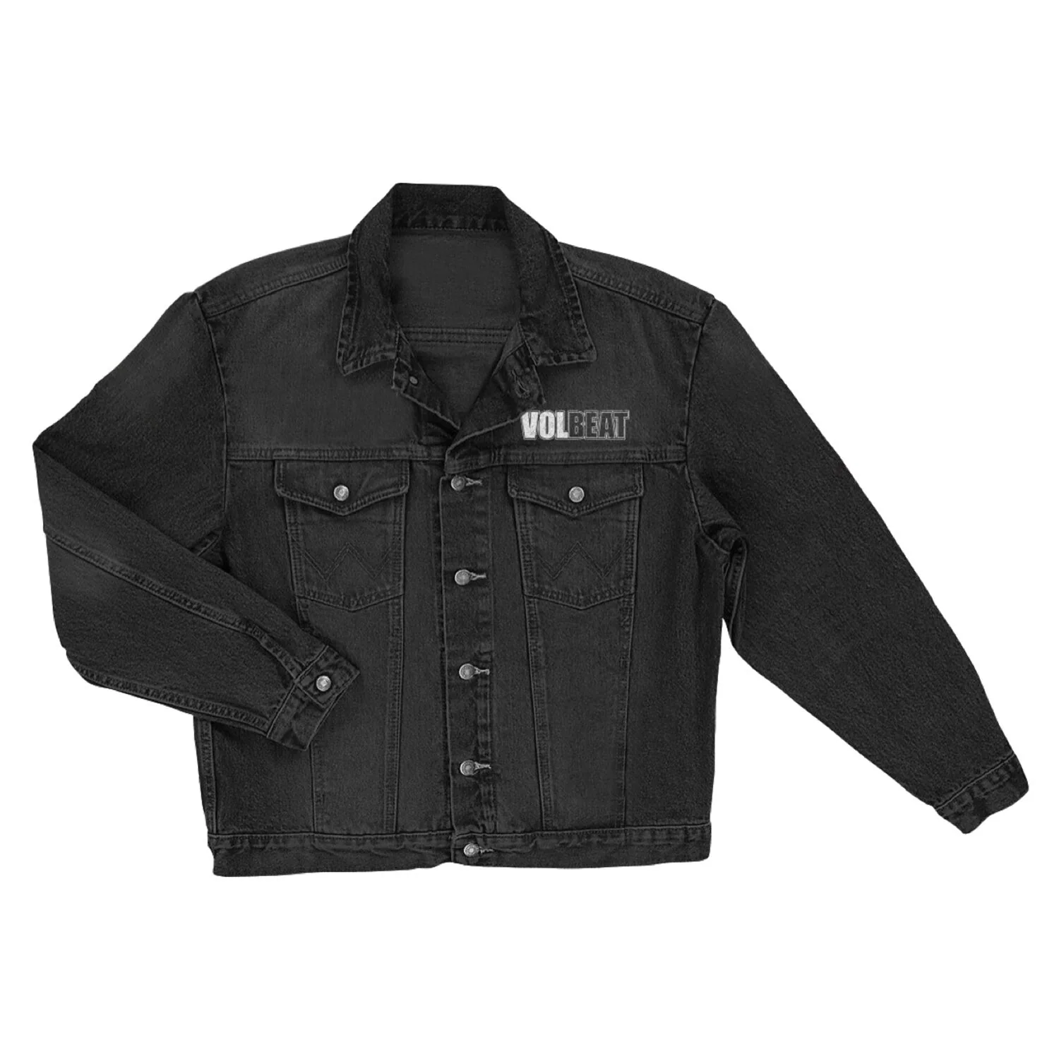 Volbeat Servant Of The Mind Embroidered Denim Jacket