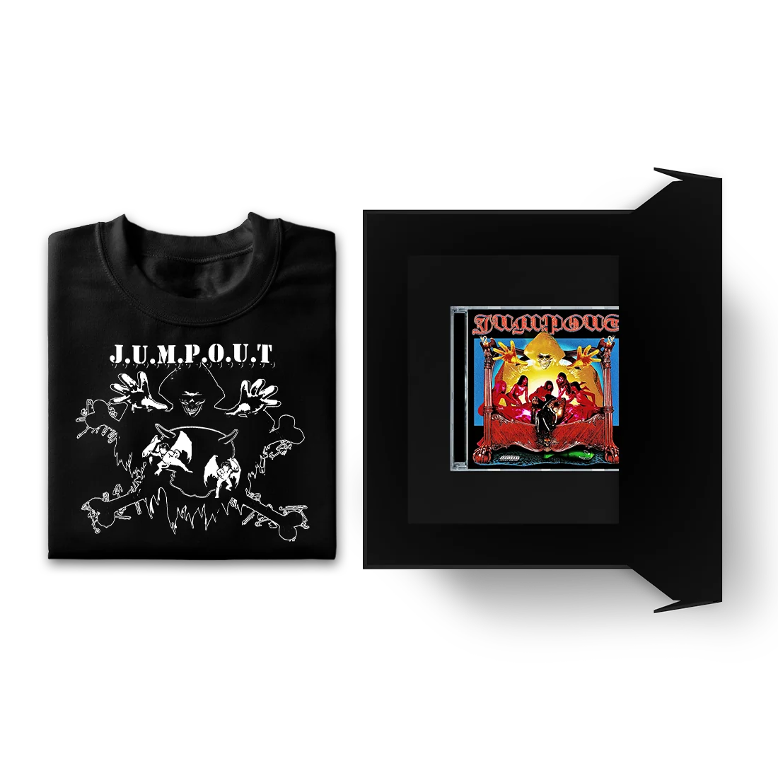 Jump Out Black T-Shirt Box Set