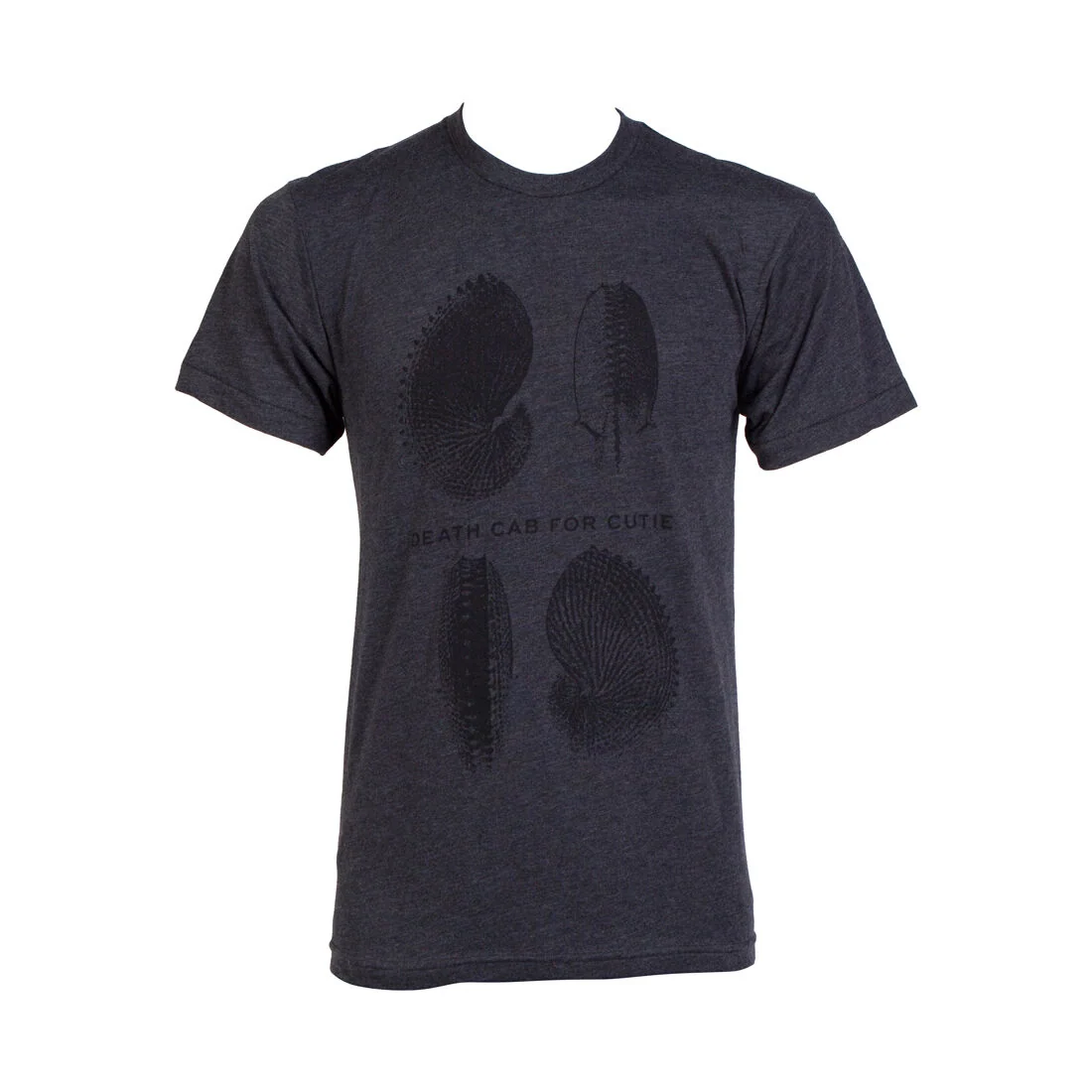 Death Cab for Cutie Shells Slim Fit T-Shirt Heather Black