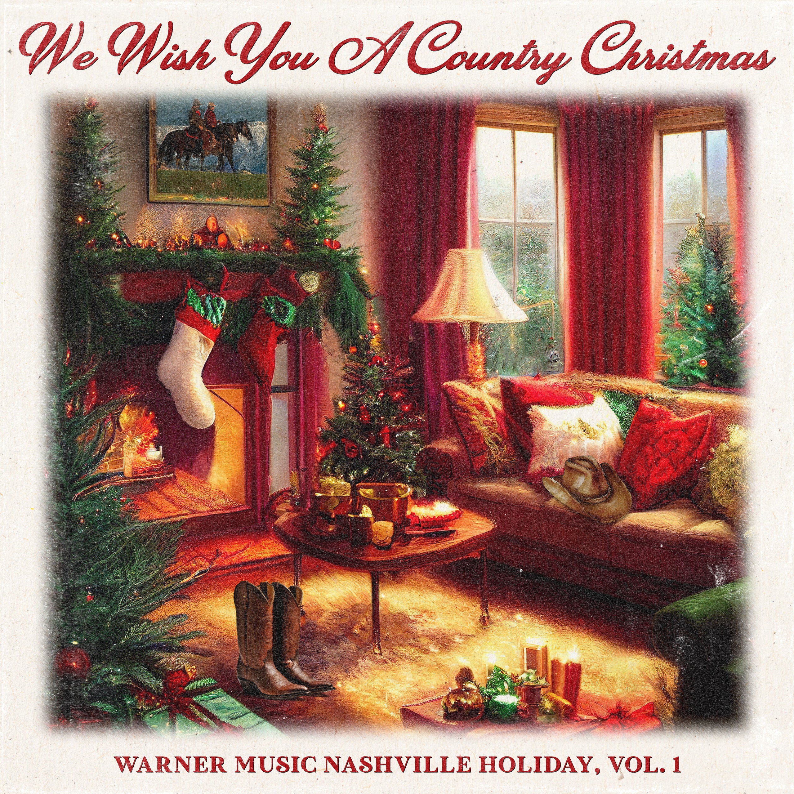 We Wish You A Country Christmas Warner Music Nashville 节日系列 Vol. 1 CD