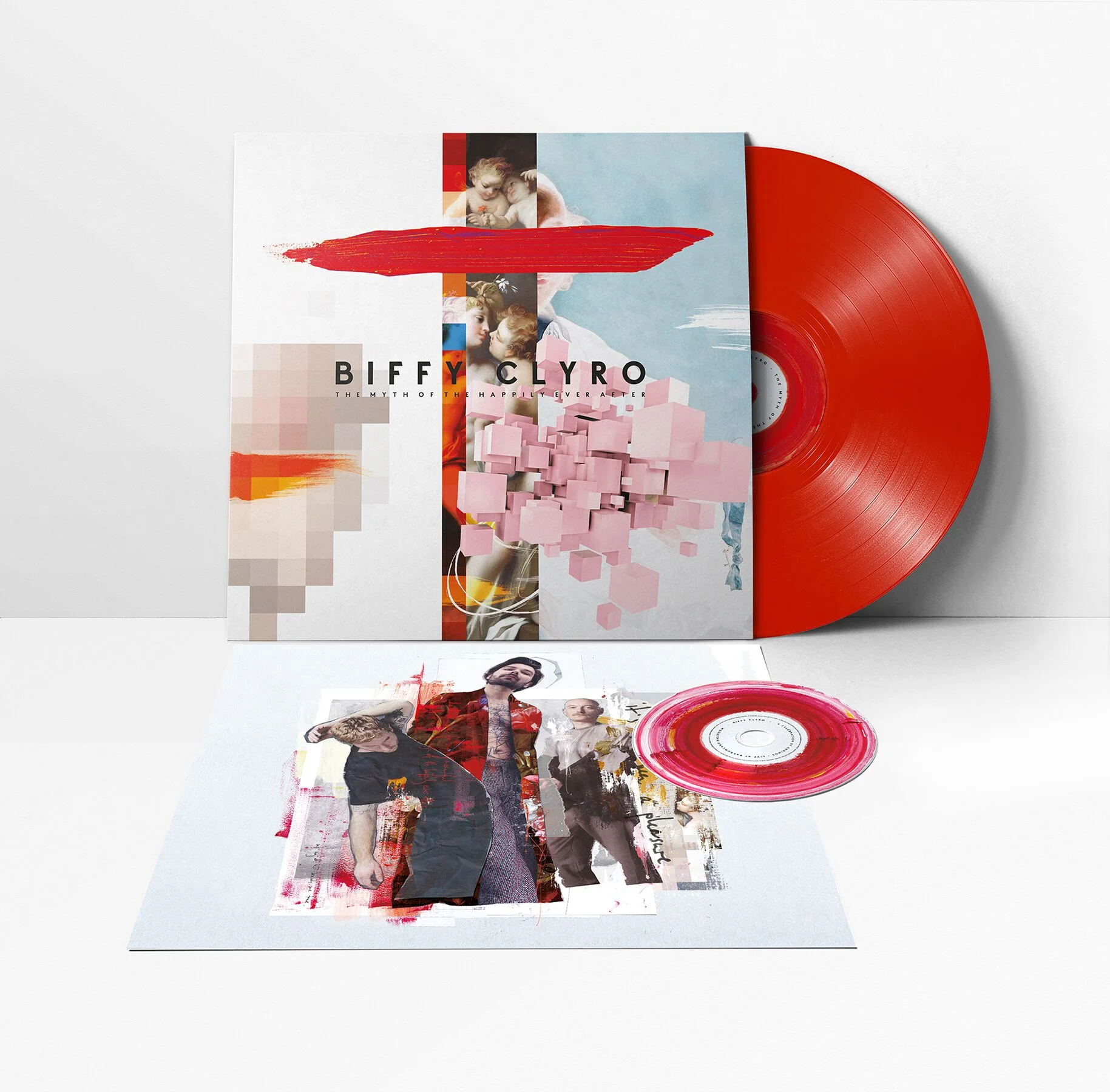 Biffy Clyro《The Myth of The Happily Ever After》12 英寸红色黑胶专辑（含 CD）