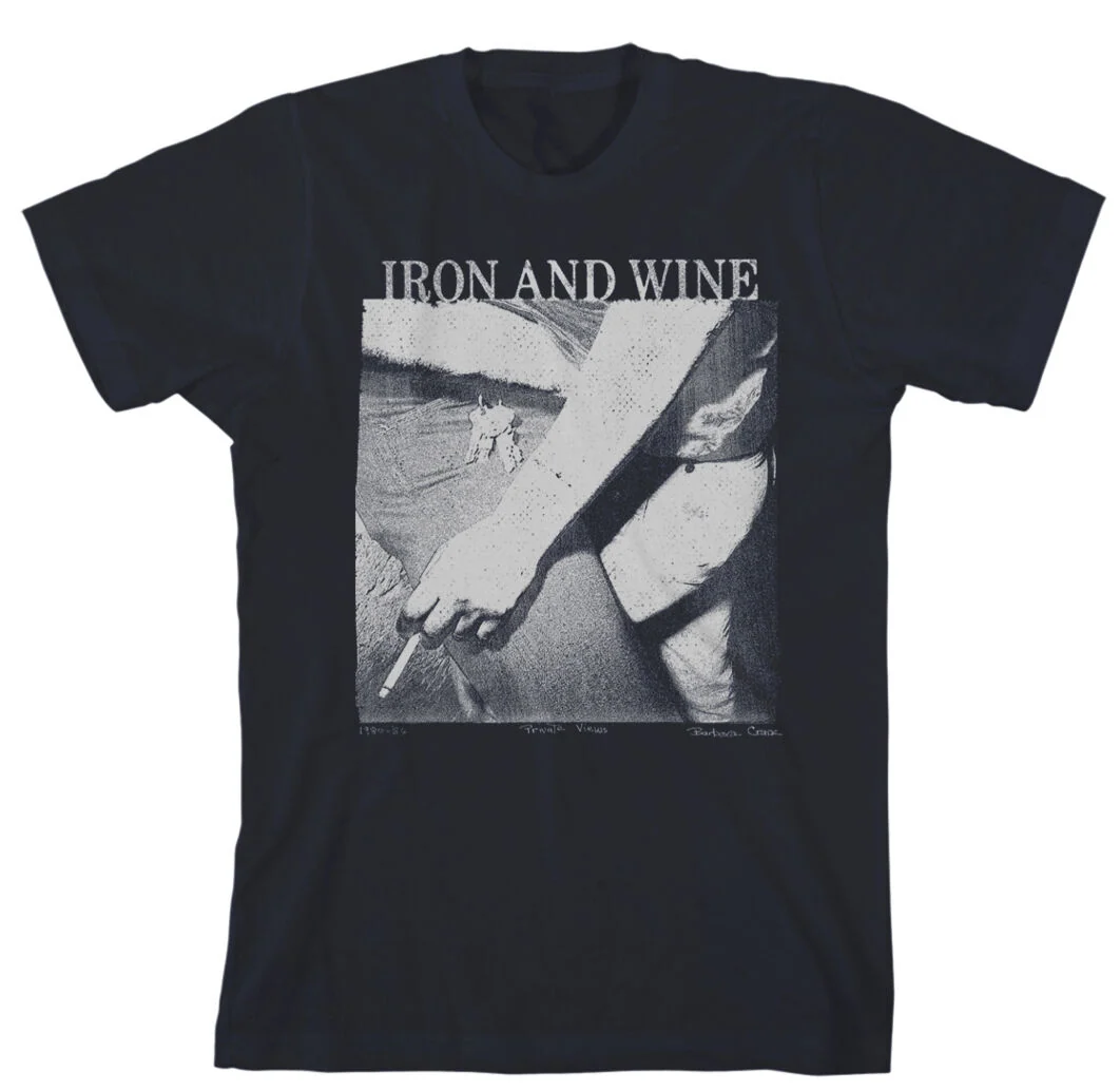 Ghost On Ghost 修身纯棉 T 恤 by Iron & Wine