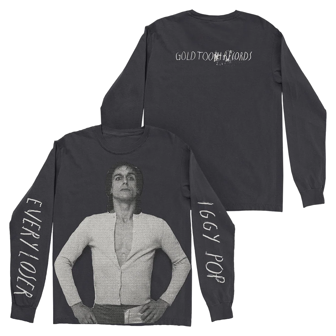 Iggy Pop EVERY LOSER Photo Long Sleeve Tee