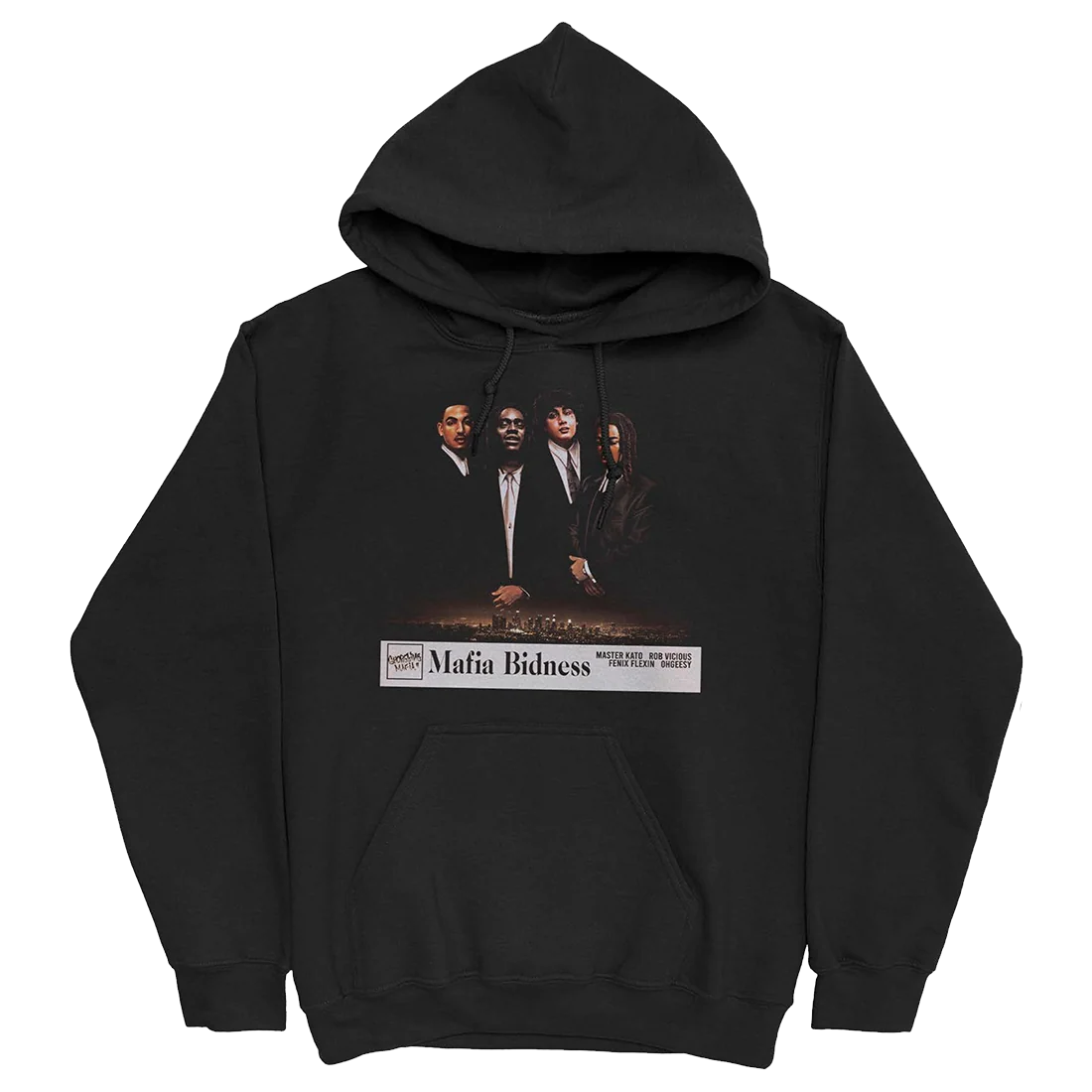 Shoreline Mafia Mafia Bidness Deluxe Cover Art Hoodie