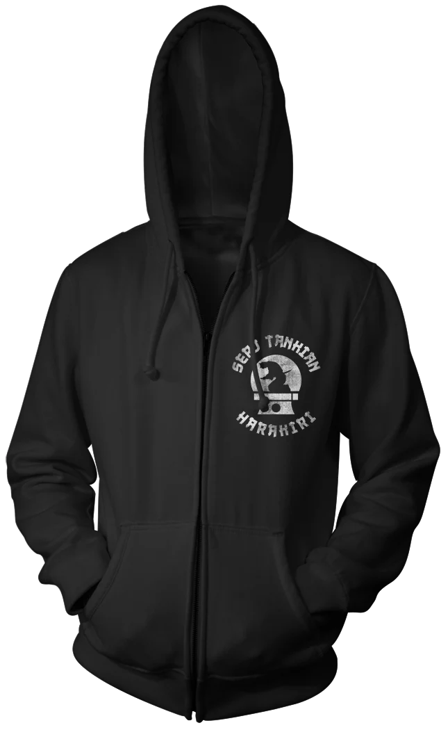 Serj Tankian Born To Die Black Zip-Up Hoodie