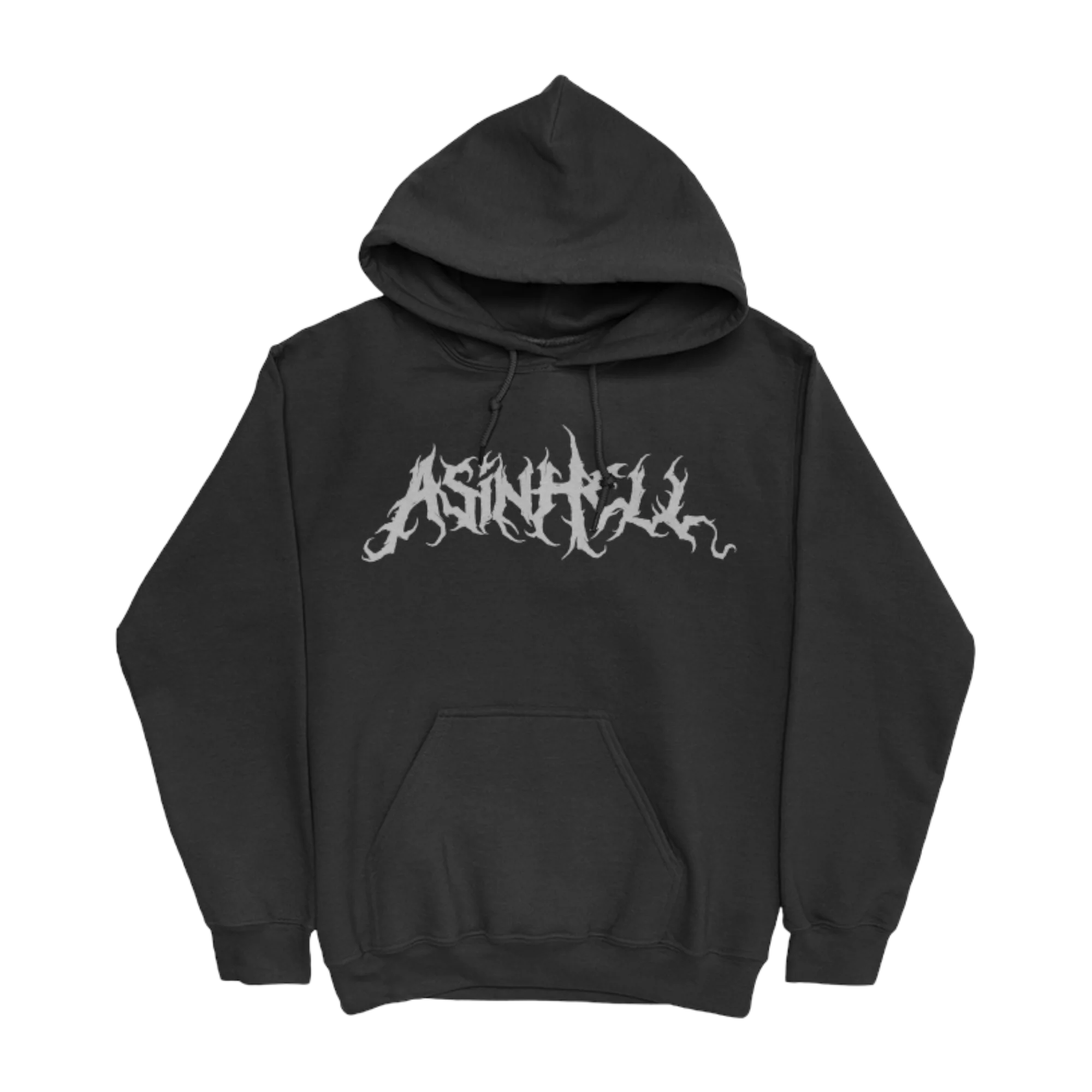 Asinhell Pyromantic Scryer Black Unisex Pullover Hoodie