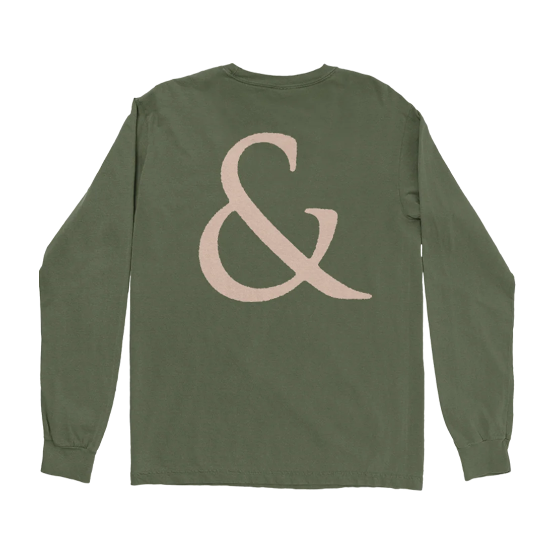 Smith & Myers Triangle Long Sleeve T-Shirt in Green