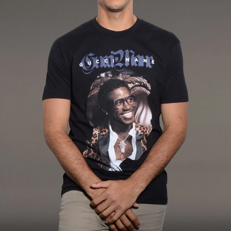 Gucci Mane Leopard Grin T 恤 附 Mr. Davis 字样