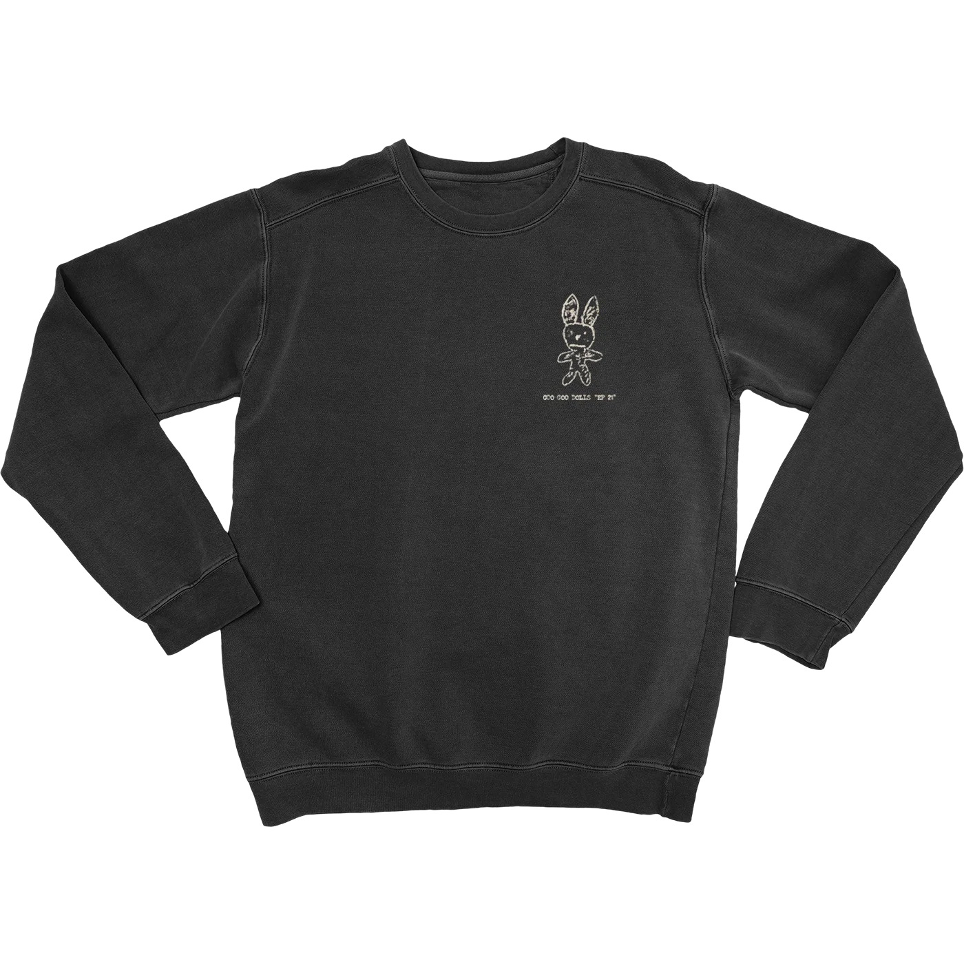 Goo Goo Dolls Bunny Crewneck Black Vintage Pullover