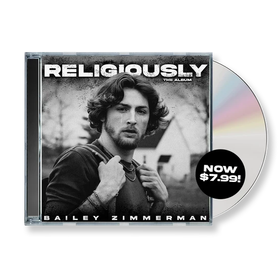 Religiously. The Album. CD by Bailey Zimmerman with Instant Downloads
